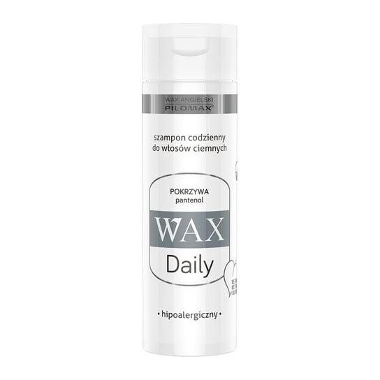 Pilomax Wax, Daily, szampon do codziennej pielęgnacji włosów ciemnych, 200 ml Pilomax Wax