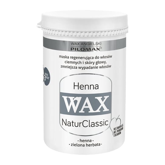 Pilomax Wax, Natur Classic, maska regenerująca do włosów ciemnych, 480 ml Pilomax Wax