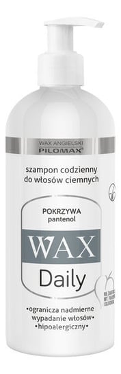 Pilomax Wax, szampon codzienny do włosów ciemnych, 400 ml Pilomax Wax