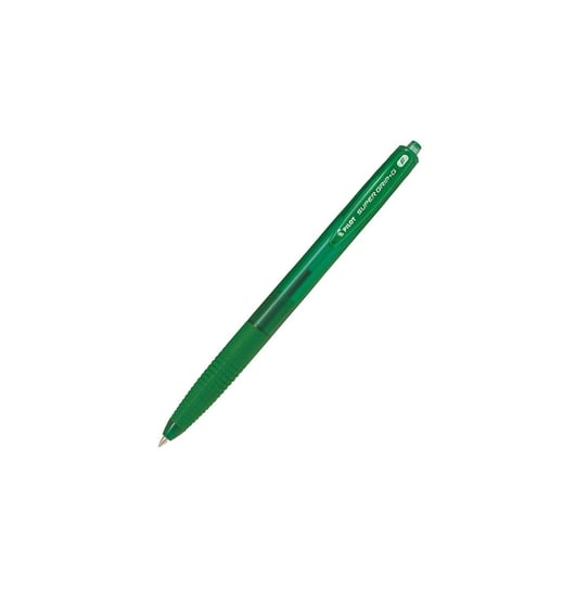 Pilot, długopis automatyczny Super Grip G, zielony Pilot