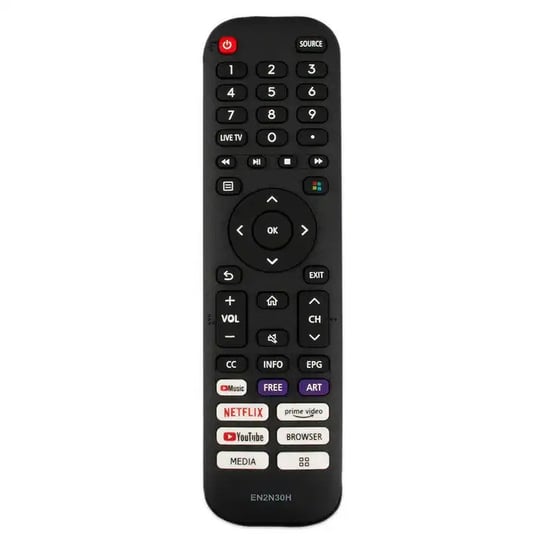 TELECOMANDO PER HISENSE EN2N30H EN2G30H 43AE7000F 43AE7010F 43A7100F