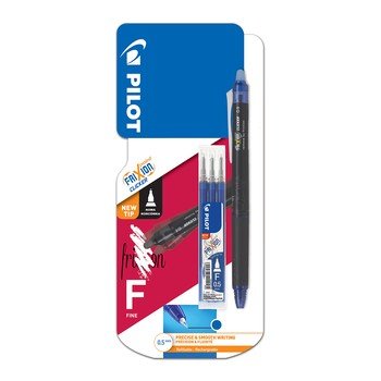 Pilot Wymazywalny Automatyczny Długopis Frixion Clicker Synergy Point 0,5 Niebieski+ Wkłady 3 Sztuki Inna marka
