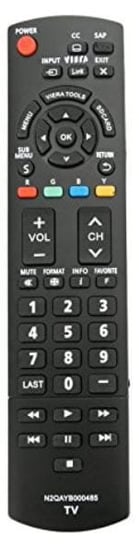 Replacement Remote For Panasonic TV - N2QAYB000485 Compatible With Multiple Viera Models