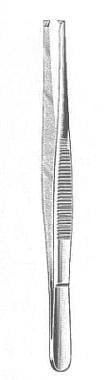 Pinceta chirurgiczna 3:4 ząbki 12,5 cm, Wyrób medyczny Inna marka