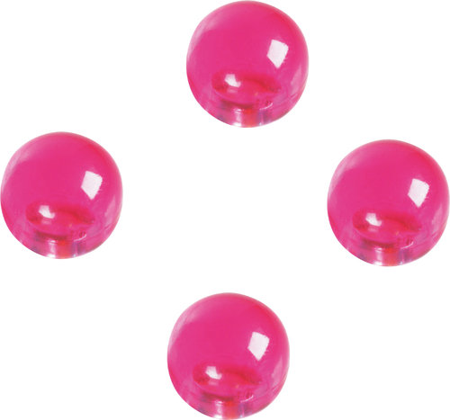 Pinezka magnetyczna magnesy piłka 14mm 4szt różowy MAGNETOPLAN