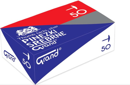 Pinezki Grand Stalowe A"10 50 Szt 20X (1000Szt) Grand