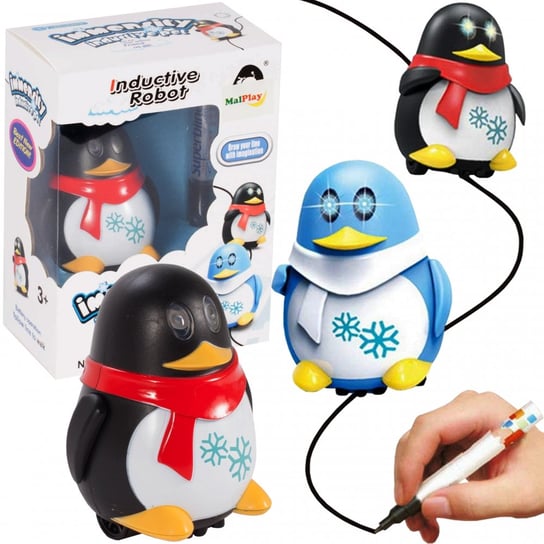 Pingwin Robot Indukcyjny + Magiczny Pisak MalPlay