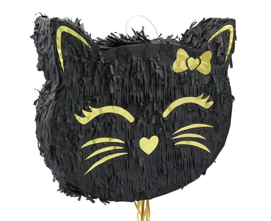 Piniata Czarny Kot, rozm. 35x7.5x37 cm GoDan