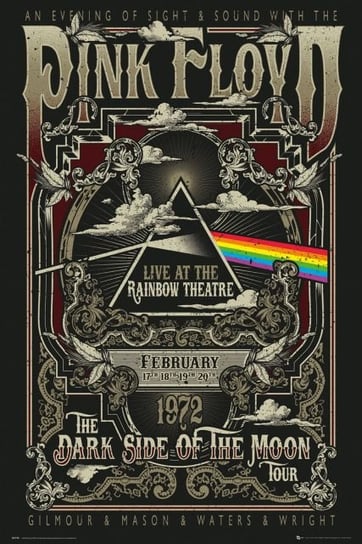 Pink Floyd: Rainbow Theatre - plakat 61x91,5 cm GBeye