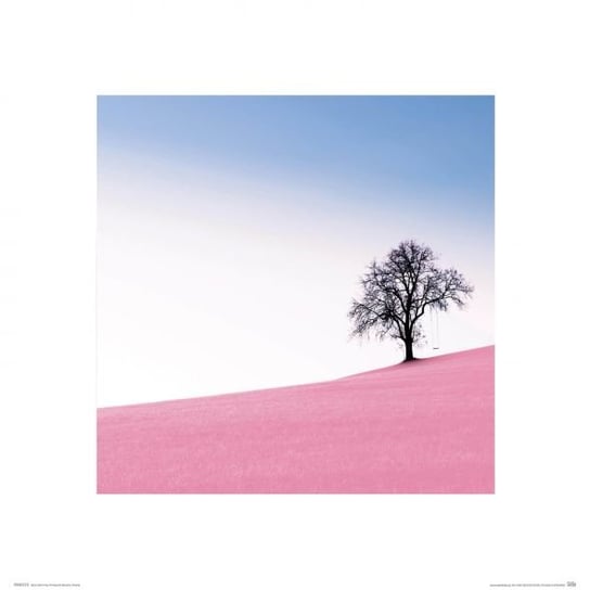 Pink Meadow - Reprodukcja Nice Wall