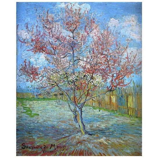 Pink Peach Tree In Blossom - Van Gogh 60x80 Legendarte