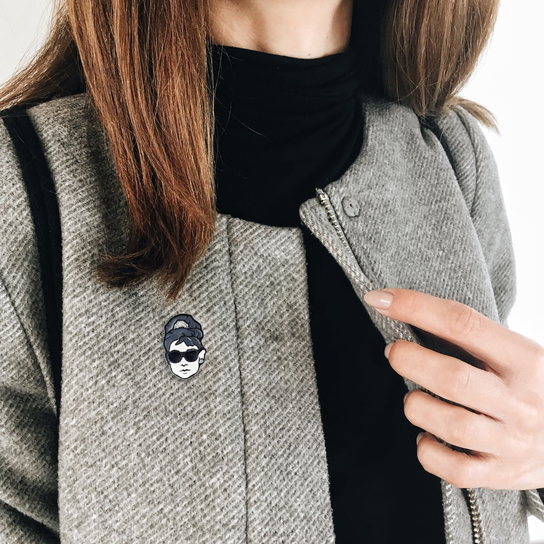 Pins Stylowa Audrey Pinswear