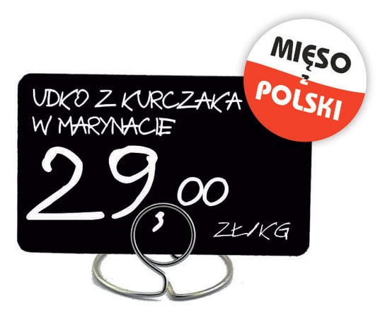 Piny/Nakładki Do Cenówek Mięso Z Polski 10 Szt. Inna marka