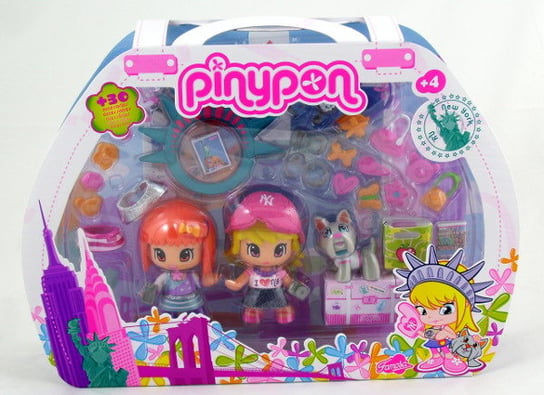 Pinypon, mini laleczka w podróży, zestaw Pinypon
