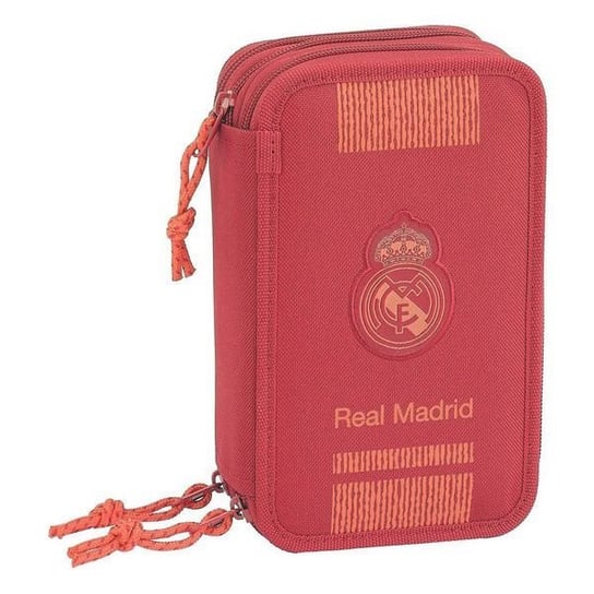 Piórnik potrójny Real Madrid C.F. Czerwony (41 Części) real madrid c.f.