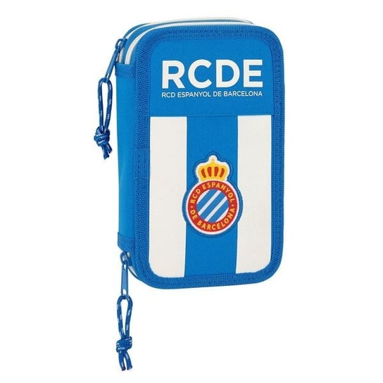Piórnik RCD Espanyol Niebieski Biały (28 pcs) rcd espanyol