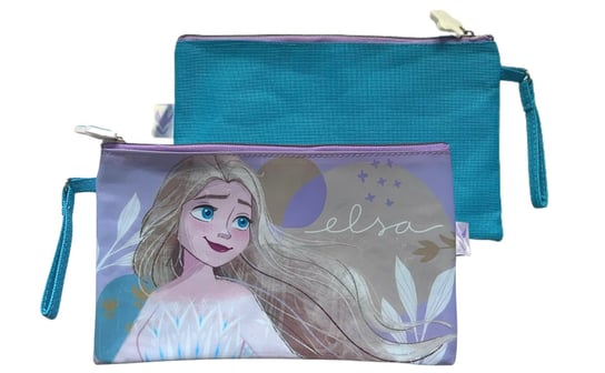 Piórnik Saszetka Kosmetyczka Elza Elsa Kraina Lodu Frozen Disney Duży 24/15 Cm Hopki