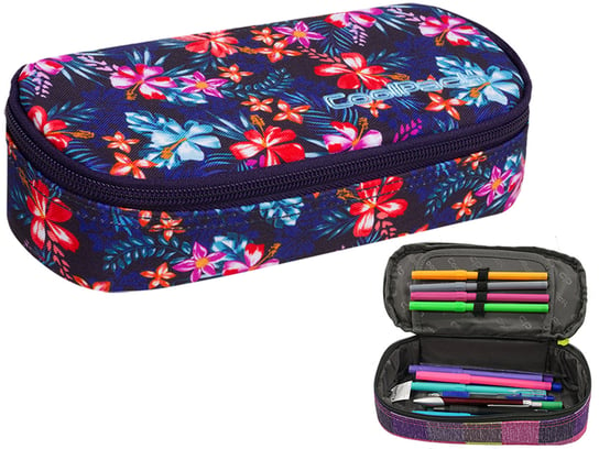 Piórnik szkolny Coolpack Campus Tropical Bluish 85892CP nr A230 CoolPack