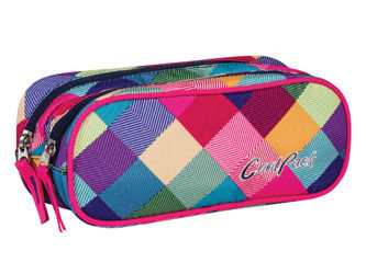 Piórnik Szkolny Coolpack Clever Patchwork 59770Cp CoolPack