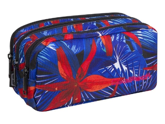 Piórnik szkolny trzykomorowy Coolpack Primus Hawaian Blue 88138CP nr A306 CoolPack