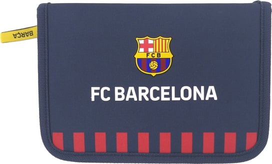 Piórnik szkolny z wyposażeniem, FC Barcelona Eurocom