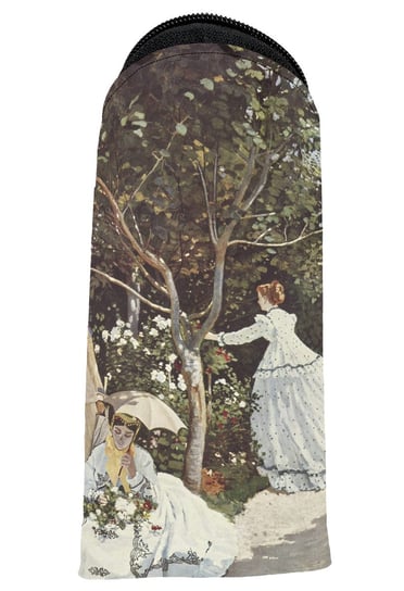 Piórnik trójkątny kobiety w ogrodzie claude monet Szyjemy Sztukę