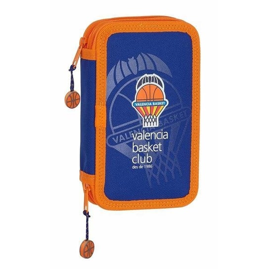 Piórnik Valencia Basket Niebieski Pomarańczowy (28 pcs) valencia basket