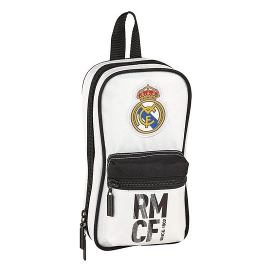 Piórnik w kształcie Plecaka Real Madrid C.F. Biały Czarny (33 Części) real madrid c.f.