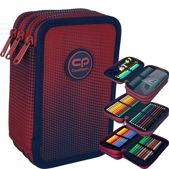 PIÓRNIK POTRÓJNY Z WYPOSAŻENIEM COOLPACK JUMPER 3 GRADIENT OCEAN