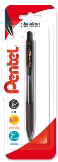 Pióro kulkowe, EnerGel BL107, czarne Pentel