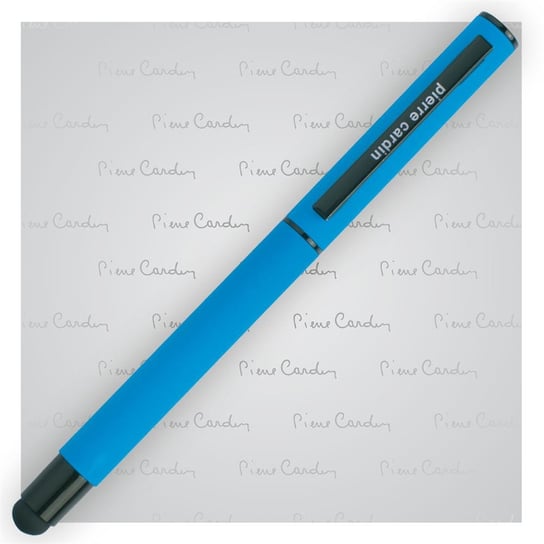 Pióro kulkowe touch pen, soft touch PIERRE CARDIN Celebration Jasno Niebieski - jasny niebieski Pierre Cardin