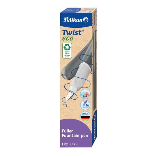 Pióro Wieczne Pelikan Twist Eco Szare Pelikan