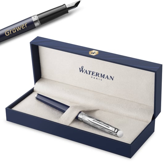 Pióro Wieczne Waterman Hémisphère L'Essence Du Blue F z grawerem WATERMAN