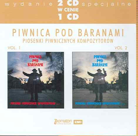 Piosenki piwnicznych kompozytorow. Volume 1 I 2 Piwnica pod Baranami
