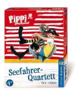 Pippi Langstrumpf Seefahrer-Quartett Lindgren Astrid