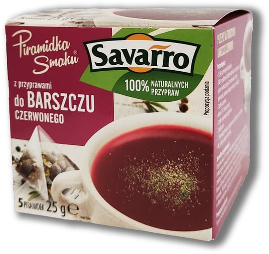 Piramidki Smaku Savarro do barszczu czerwonego przyprawa do zup Savarro 25g Inna marka