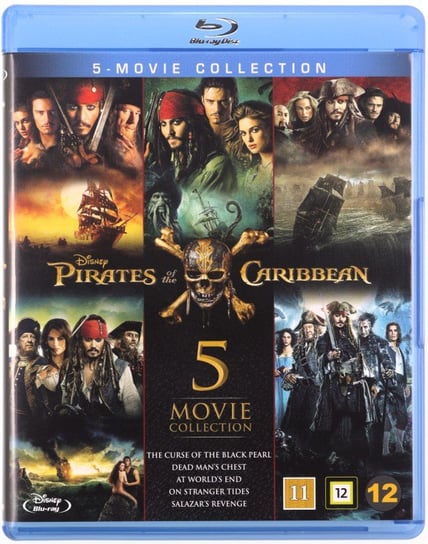 Pirates of the Caribbean 1-5  Complete Edition (Piraci z Karaibów) Various Directors