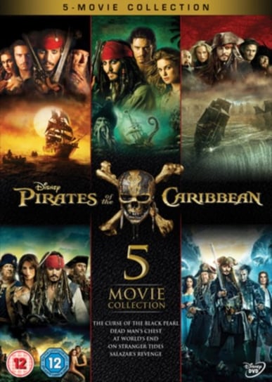 Pirates of the Caribbean: 5-movie Collection (brak polskiej wersji językowej) Marshall Rob, Ronning Joachim, Verbinski Gore, Sandberg Espen