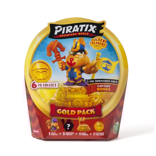PIRATIX GOLDEN TREASURE - Gold Pack Bones Piratix