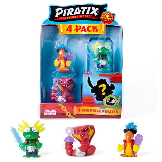 PIRATIX SHARK TREASURE - 4 Pack - 1x12 (V.0) Pack 1/6 online Piratix