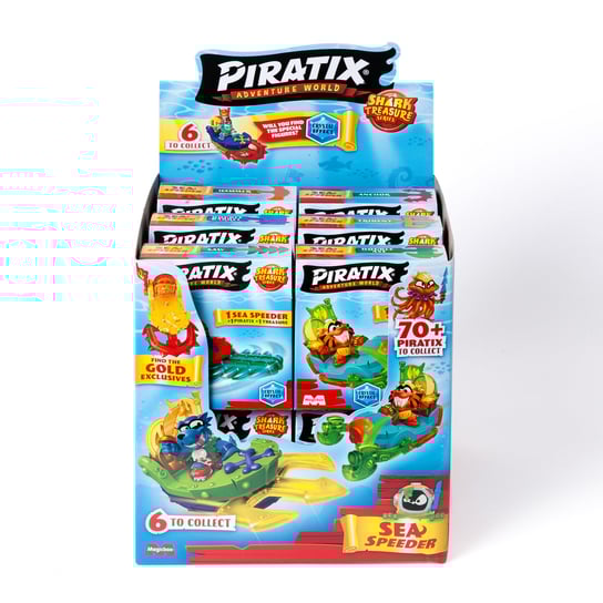 PIRATIX SHARK TREASURE - Display 4x12 Sea Speeder (za Fortless)(V.0) Piratix