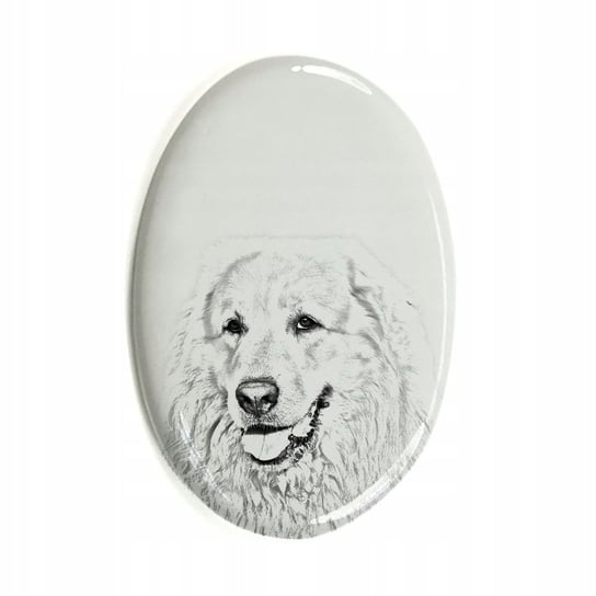 Pirenejski pies górski Płytka ceramiczna pamiątka Inna marka