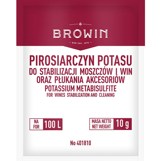 Pirosiarczan Potasu - 10g Browin