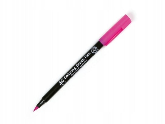 Pisak KOI Coloring Brush Pen ROSE RED Inna marka