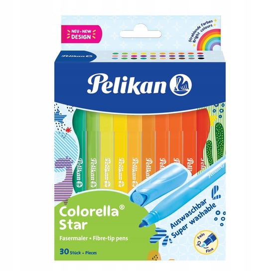 Pisaki flamastry PELIKAN Colorella 30 kolorów Pelikan