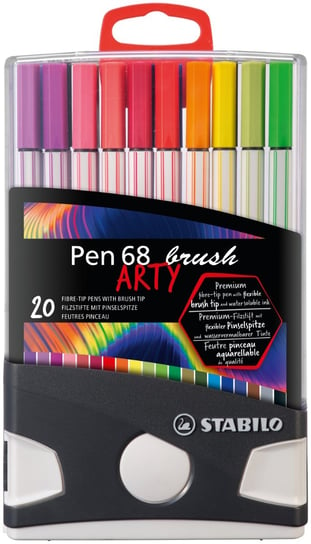 Pisaki Pen 68 Brush 20-Kol. Color Parade, Stabilo Stabilo