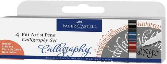 Pisaki, Pitt Artist Pen 4 sztuki Faber-Castell