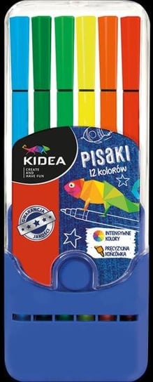 Pisaki w pudełku, Kidea, 12 kolorów KIDEA