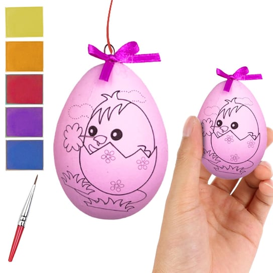 Pisanka Do Malowania Jajko Wielkanocne Dla Dzieci Zdobienia Kreatywna Fioletowe Artmaker