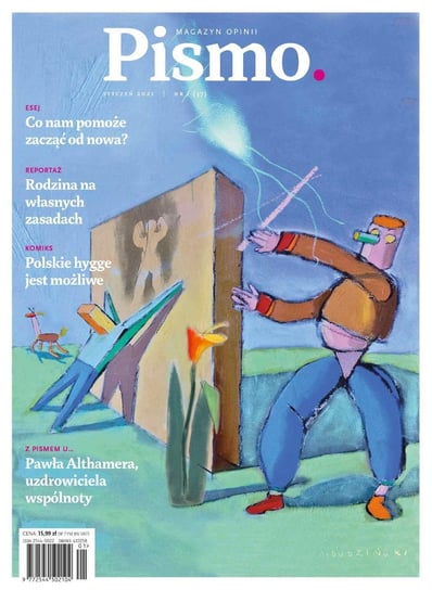 Pismo. Magazyn Opinii 01/2021 - ebook epub Wicha Marcin, Kowalczyk Zuzanna, Staroń Przemek, Lewestam Karolina, Aubert Marie, Pękacki Bohdan, Malek Natalia, Robert Maciej, Morawiec Ania, Szabłowski Stach, Ćwieluch Juliusz, Springer Filip, Sulej Karolina, Orbey Eren, Romaniuk Agata, Kleeman Jenny, Pieczek Urszula